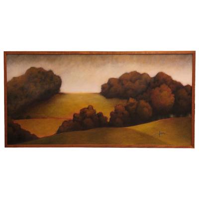 Whimsical Landscape Oil on Canvas
