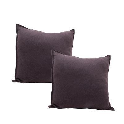 Restoration Hardware Purple Cashmere Throw Pillows 