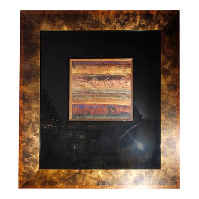 Abstract Square Framed Art