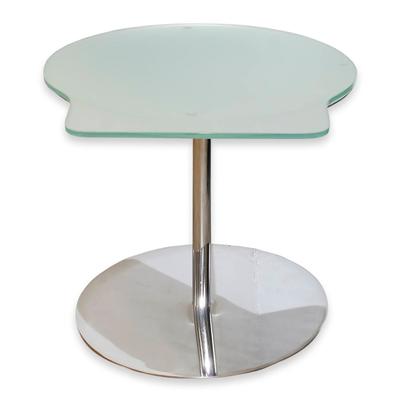 Copenhagen Contemporary Frosted Glass Side Table