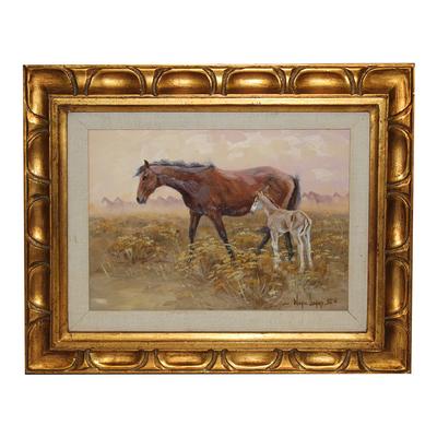 Wayne Cooper Horse Cold Painting