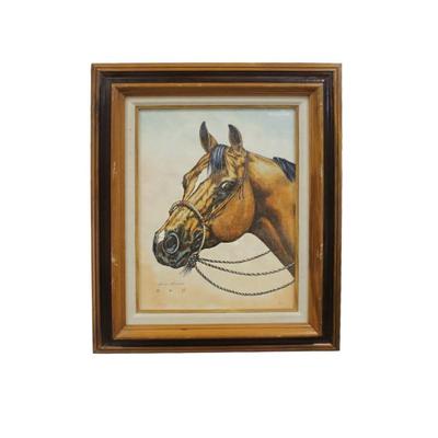 G Ericsson Horse Watercolor 