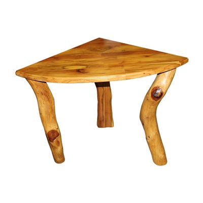 Mesquite Top Corner End Table