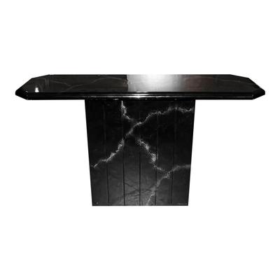 Black Modern Entry Table