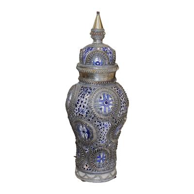 Moroccan Metal Vase 