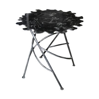 Rugged Edge Southwest Metal Side Table