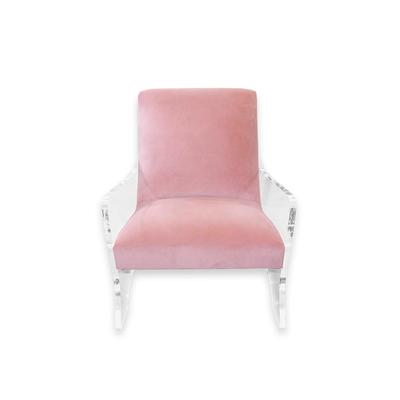Hancock & Moore Pink Lucite Beyond Chair