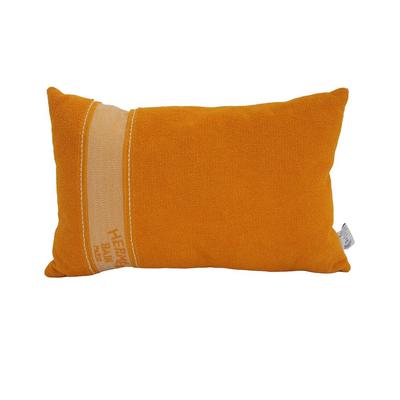 Hermes Orange Yachting Uni Beach Pillow 
