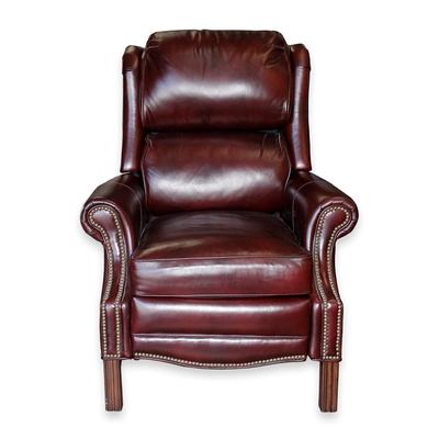 Bradington Young Leather Manual Recliner Chair 