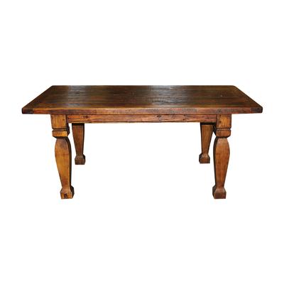 Rectangle Rustic Wood Dining Table