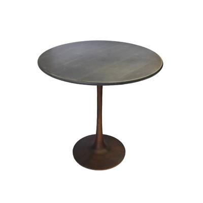 All Metal Round Top Table 