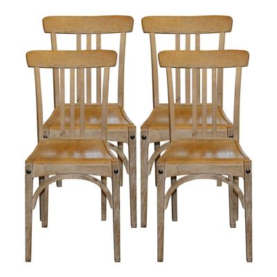 Set of 4 Restoration Hardware Sinclair Dining Chairs