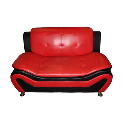 Black & Red Love Seat