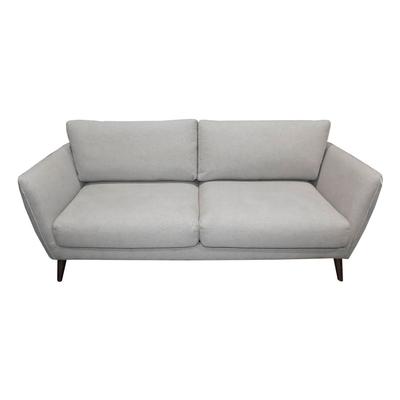 Living Spaces MCM Style Grey Sofa