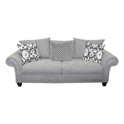 Corinthian Upholstered Nailhead Trim Sofa