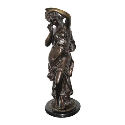 Recast Bronze Female Sculpture