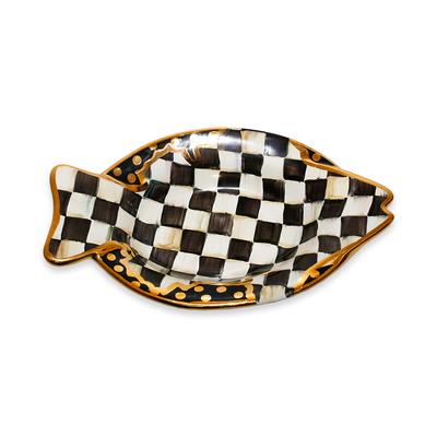 Mackenzie-Childs Courtly Check Small Fish Tray 