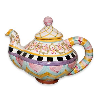 Mackenzie-Childs Odd Fellow Teapot