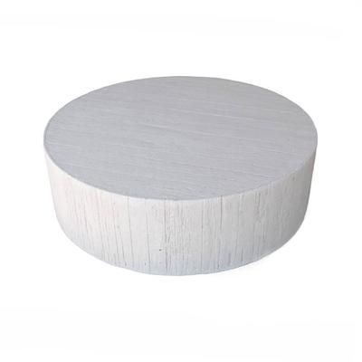Frontgate Faux Wood Round Outdoor Table 