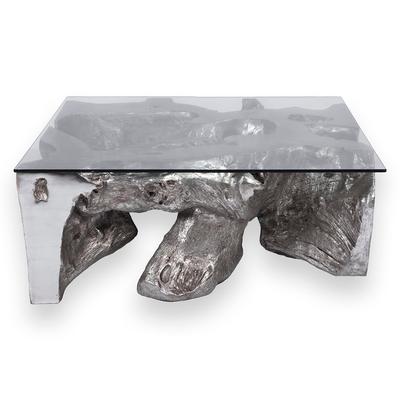 Z. Gallerie Silver Sequoia Coffee Table