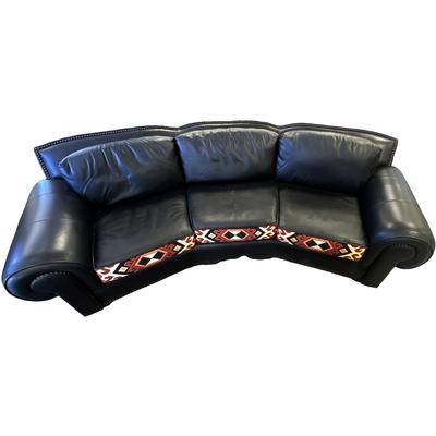  Leather Master Curved Sofa