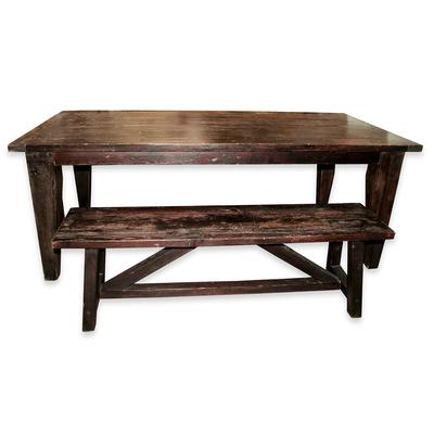 Harvest Home 2 Piece Table with Bench 